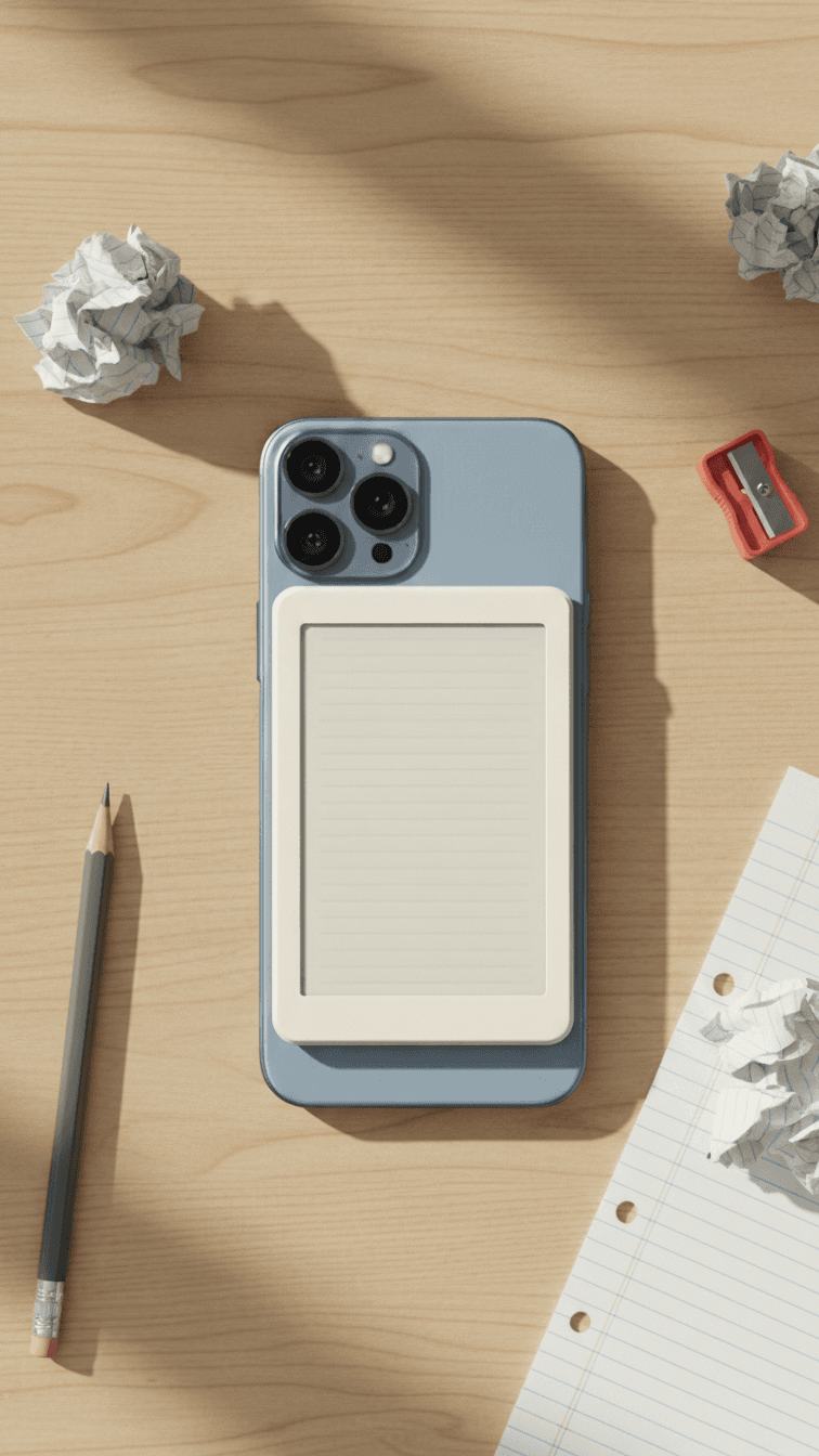 Reed e-reader on a desk