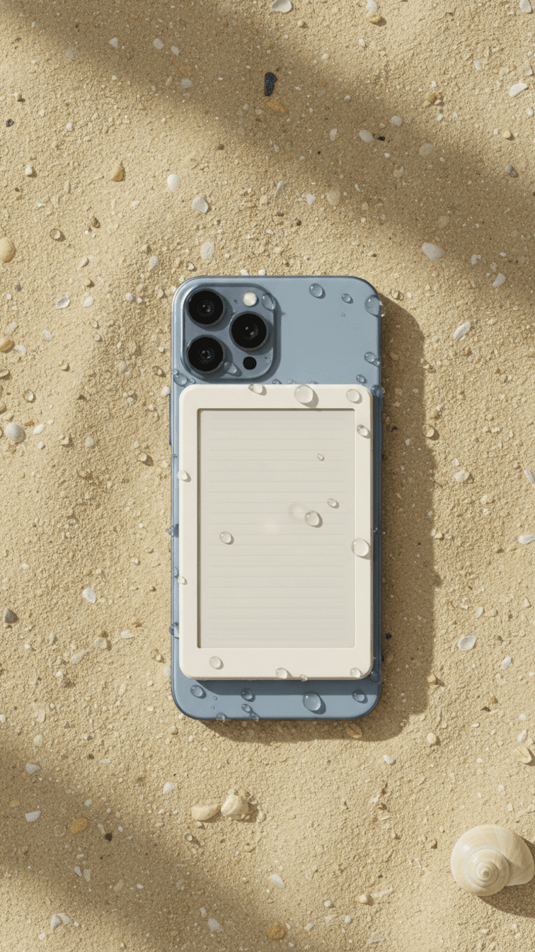 Reed attached to iPhone